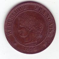 Cérès. 2 Centimes 1895 A . - 2 Centimes