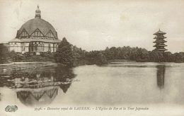 BRUXELLES-LAEKEN-L'EGLISE DE FER ET LA TOUR JAPONAISE - Laeken