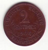 Daniel Dupuis. 2 Centimes 1904. - 2 Centimes