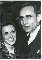 - Photo De Presse - Original - Henri Georges CLOUZOT, ( Décédé ), Inés De Gonzales-Bise, 13-01-1977,  Scans. - Famous People