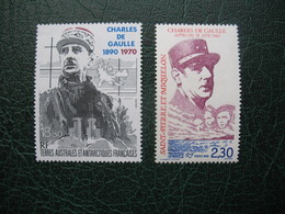 Timbre  Des   TAAF.        Général  Charles  De Gaulle    Neuf** - De Gaulle (General)