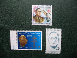 Timbre  Nouvelle-Calédonie   PA  274 - 267  Et N° 682   Général  Charles  De Gaulle    Neuf** - De Gaulle (General)