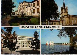 69 VAUX EN VELIN Mairie Eglise Groupe Scolaire Paul Langevin Arch Bornarel Le Grand' Large - Vaux-en-Velin