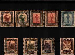 85999D) LIBIA-Serie Pittorica, Senza Filigrana, Dentellati  1922-MNH**-MLH*N.69/72.-SERIE COMPLETA IL 1C. LINGUELLATO - Cirenaica