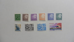 Suède : 10 Timbres Neufs - Collections