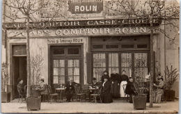 69 CALUIRE - CARTE PHOTO - Café Comptoir  Pierre ROLIN (Top Photo) - Caluire Et Cuire