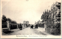 91 EPINAY - Rue De Grandvaux - Route De Paris - Epinay Sous Senart