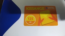 Angola-kissange-(29)-(125utt)-31.12.2018used+1card Prepiad Free - Angola