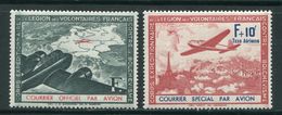 L.V.F- Y&T N°2 Et 3- Neufs Avec Charnière * - War Stamps