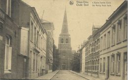 Oude-God    De Heilig Kruis Kerk.   -    1923   Naar  Heyst A/Zee - Mortsel