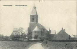 Passchendaele    La Nouvelle Eglise   -   (met Gaatje)  1907  Naar   Poperinghe - Zonnebeke