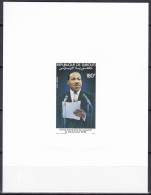 Djibouti ScC180 Martin Luther King, Jr. (1929-68), Deluxe Proof, Epreuve - Martin Luther King