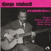 EP 45 RPM (7")  Django Reinhardt  "  Nuages  " - Jazz