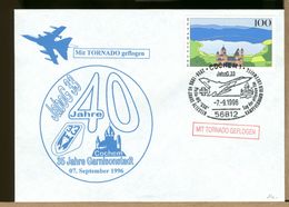 DEUTSCHE - EMA - AFS - COCHEM - JABOG33  -  JAGDBOMBER LUFTWAFFE  TORNADO - Private Covers - Mint