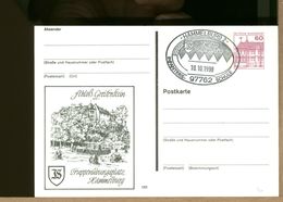 DEUTSCHE -  GANZSACHEN -  HAMMELBURG  -  INFANTERIE SCHULE - Cartes Postales Privées - Neuves
