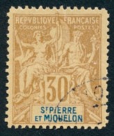 ST-PIERRE ET MIQUELON  - Yv. 67  - Type Groupe - Faux De Fournier  ..Réf.AFA22857 - Used Stamps