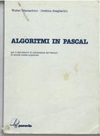 ALGORITMI IN PASCAL PER IL LABORATORIO DI INFORMATICA DEL BIENNIO DI SCUOLA MEDIA SUPERIORE - Informatica