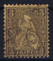 Switserland: Mi Nr 21 Obl./Gestempelt/used  1862 - Gebruikt