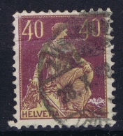 Switserland: Mi Nr 101X Obl./Gestempelt/used  1908 - Gebraucht