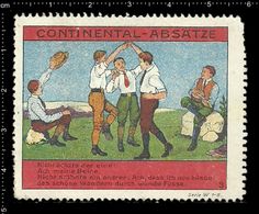 German Poster Stamp, Reklamemarke, Cinderella, Scout, Erkunden, Pfadfinder, Scout Posing, Erkunden Posierend - Oblitérés