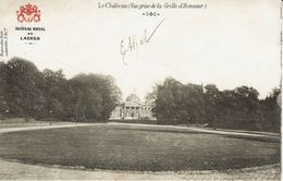 BRUXELLES-LAEKEN- LE CHATEAU-vue Prise De La Grille D'honneur - Laeken