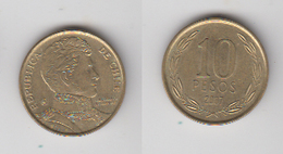 10 PESOS 2007 - Chile