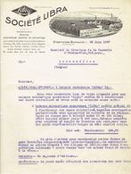Brief 1927 - GLIESMARODE-BRUNSWICK - SOCIETE LIBRA -Fabrique De Balances - Altri & Non Classificati
