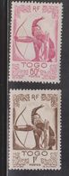 TOGO Scott # 312-13 MH - Used Stamps