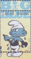 BELGIË/BELGIQUE :2018: Postzegel/Timbre/Stamp : SMURFEN,SCHTROUMPF,SCHLUMPFE, PEYO,STRIPS,BANDES DESSINÉES, - Bandes Dessinées