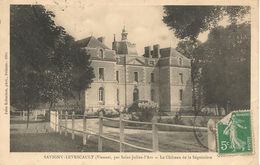 CPA-1905-86-Vers St JULIEN -L ARS-SAVIGNY-LEVESCAULT- Le CHATEAU De La SEGUINIERE-TBE - Saint Julien L'Ars