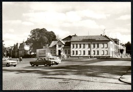 A2727 - Teterow Kreis Kulturhaus - Moskwitsch Trabant TOP - Teterow