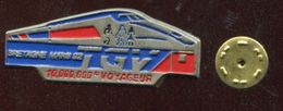 Pin's - Train TGV Bretagne Mars 92 - TGV