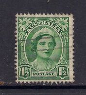 Australia 1942 KGV1  1 1/2d Green Used Stamp SG 204.  ( H789 ) - ...-1854 Préphilatélie