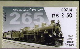 Locomotives II  ATM 00714 Valey Railway Israel - Viñetas De Franqueo (Frama)