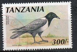 Tanzania  1990 300sh Pied Crow Issue  #616a - Tanzania (1964-...)