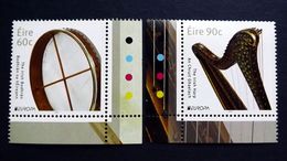 Irland 2089/90 AFA 1972/3 **/mnh, EUROPA/CEPT 2014, Musikinstrumente - Unused Stamps