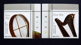 Irland 2089/90 AFA 1972/3 **/mnh, EUROPA/CEPT 2014, Musikinstrumente - Unused Stamps