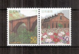 JAPAN NIPPON JAPON RAILWAY BLDGS., GUNMA 2000 / MNH / 3093 - 3094 - Ongebruikt