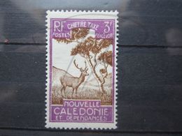 VEND BEAU TIMBRE TAXE DE NOUVELLE-CALEDONIE N° 38 , X !!! - Segnatasse