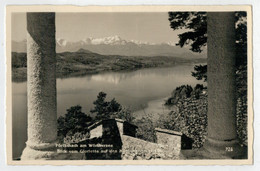 C.P.  PICCOLA   PORTSCHACH  AM  WORTHERSEE   BLICK  VOM  GLORIETTE AUF DEM MITTAGSKOGEL    2 SCAN    (NUOVA) - Pörtschach