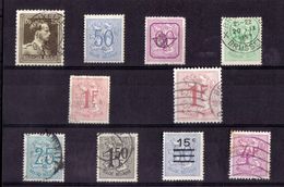 LOT DE TIMBRES OBLITERE - Collections