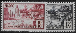 ⭐ Maroc - YT N° 294 Et 295 ** - Neuf Sans Charnière - 1950 ⭐ - Ongebruikt