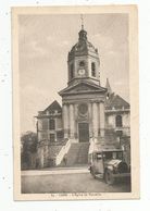 Cp , Automobile , 14, CAEN ,l'église De VAUCELLES , Ed. La Cigogne , Vierge - Passenger Cars