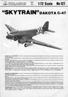 Fiche De Montage - C47 ITALAEREI 1/72 - Other & Unclassified