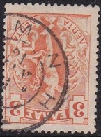 GREECE Nice Cancellation  Type V On Flying Hermes 3 L Orange  Vl. 181 - Used Stamps