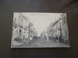 CPA 34 Hérault Frontignan Boulevard Victor Hugo TBE - Frontignan