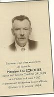 Léglise Méllier SM Elie Scholtes époux De Charlotte Gruslin 1902 1964 Rosiers Sur Sioule France - Leglise