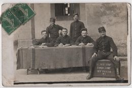 Carte Photo Militaria Envoyée De Carcassonne 15ème Régiment Artillerie Comptabilité La Paye - Carcassonne