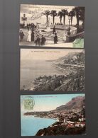 Lot De 6 CPA 1912-13 MONACO MONTE CARLO Ayant Voyagé (PPP7413) - Collections & Lots