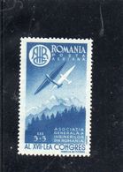 Roumanie 1947 - PA 43 * - Otros & Sin Clasificación